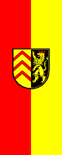 [Südwestpfalz County hanging flag (Rhineland-Palatinate, Germany)]