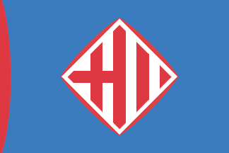 [Flag variant spotted 2004  (Barcelona, Catalonia, Spain), variant]
