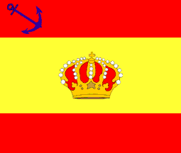[Royal Yacht's Ensign 1875-1931 (Spain)]