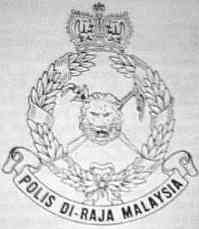 [Royal Malaysian Police Emblem 1963-1965 (Malaysia)]