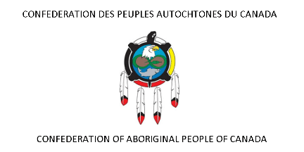 [Confederation of Aboriginal People of Canada flag]