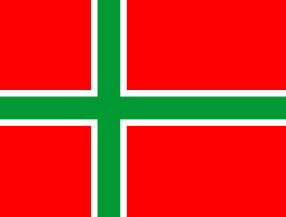 [Flag 2 of Bornholm, Denmark]