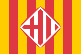 [Flag variant spotted 2004  (Barcelona, Catalonia, Spain), variant]