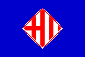 [Ceremonial Flag 1996-2004 (Municipality of Barcelona, Spain)]