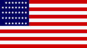 [U.S. 38 star Army garrison flag]