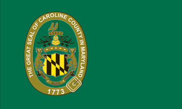 [Flag of Caroline County, Maryland]