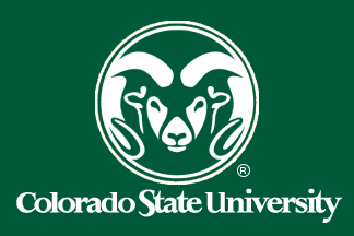 [Flag of Colorado State University]