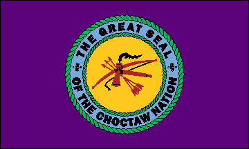 [Choctaw - Oklahoma flag]
